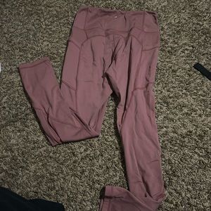 Light pink Amazon workout leggings